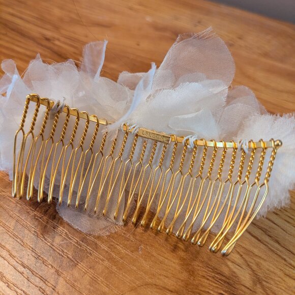 LELET NY Lydia Floral Hair Comb - Picture 3 of 4